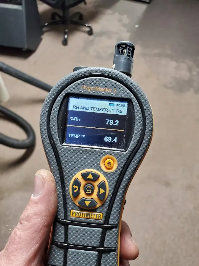 Moisture meter humidity assessment for Fire & Smoke Damage Restoration in New Hempstead